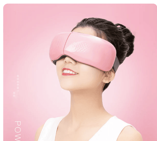 Discover Soothing Eye Relief with Our Bluetooth-Compatible Vibrating Hot Compress Airbag Kneading Sleep Aid Eye Protection Device - Get To Find It, LLC
