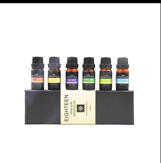 Pure Essence Essential Oil Kit - 6 Types - Get To Find It, LLC