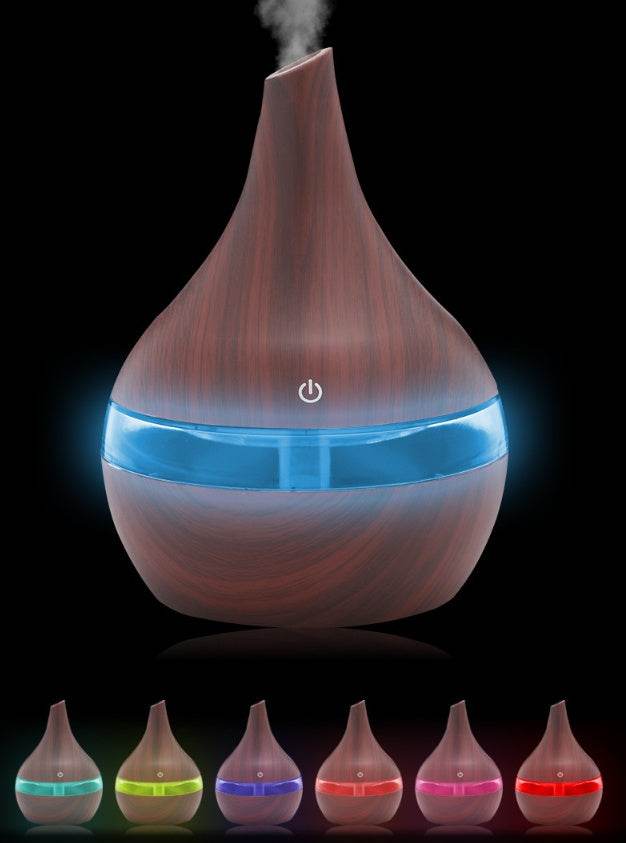 Wood Grain Tip Humidifier & Air Purifier - Get To Find It, LLC