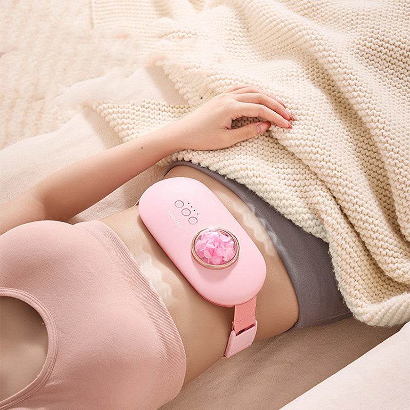 Menstrual Heating Self Massage Heat Period Pain Relief Portable Heating Pad Warming Belt Thermal Massager Stomach Heating Belt - Get To Find It, LLC