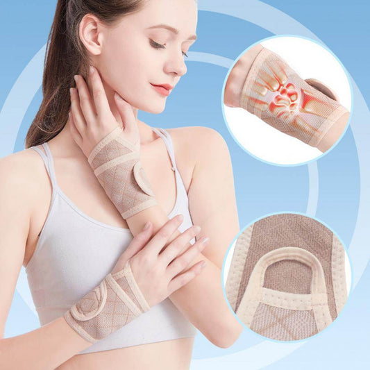 Adjustable Wrist Support Brace For Tendinitis, Carpal Syndrome, Sprains, Arthritis, Pain Relief - Get To Find It, LLC
