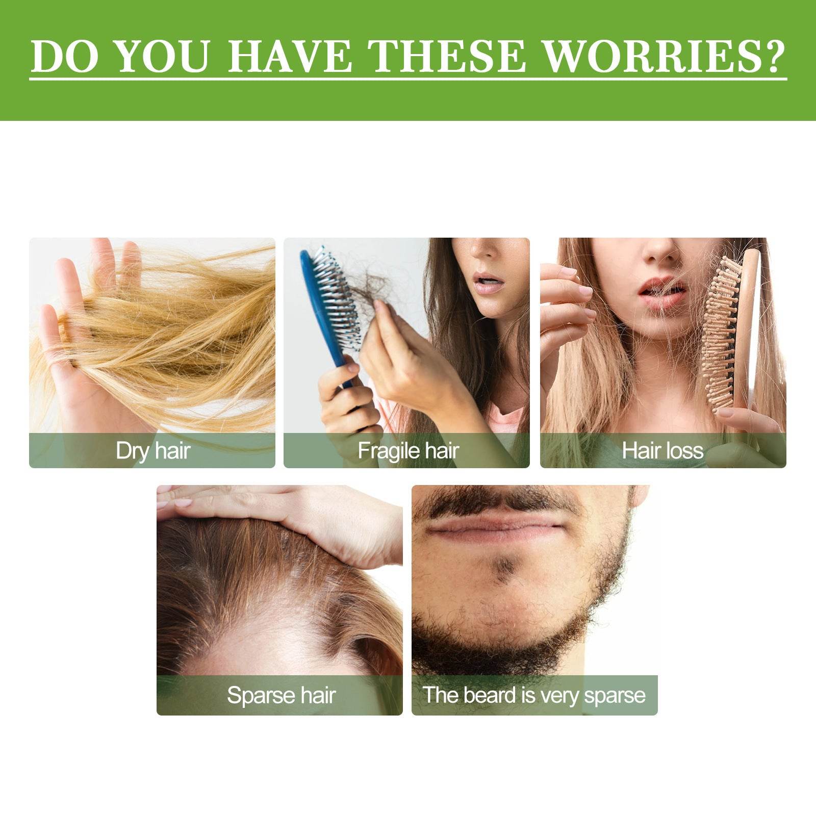 Anti-breakage Nourishing Hair Care Essential Oil - Get To Find It, LLC