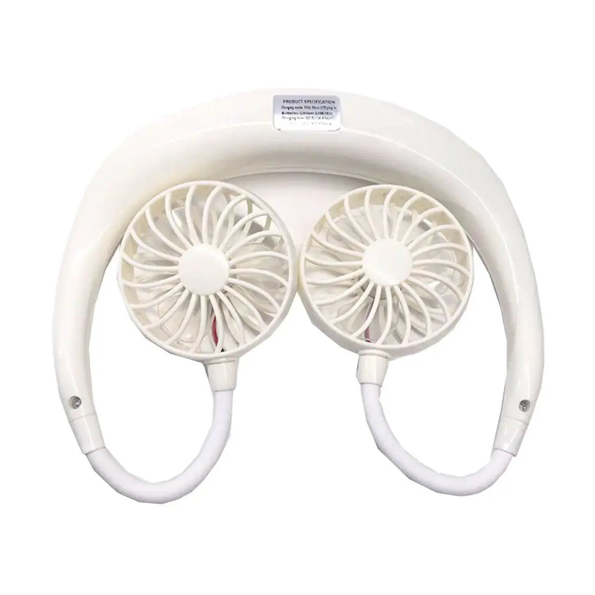 Beat The Heat Double Cool Cordless Breezy Mini Collar Fan - Get To Find It, LLC