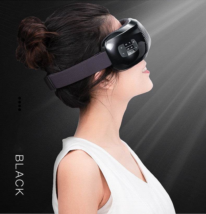 Bluetooth-compatible Vibrating Hot Compress Airbag Kneading Sleep Aid Eye Protection Device - Get To Find It, LLC