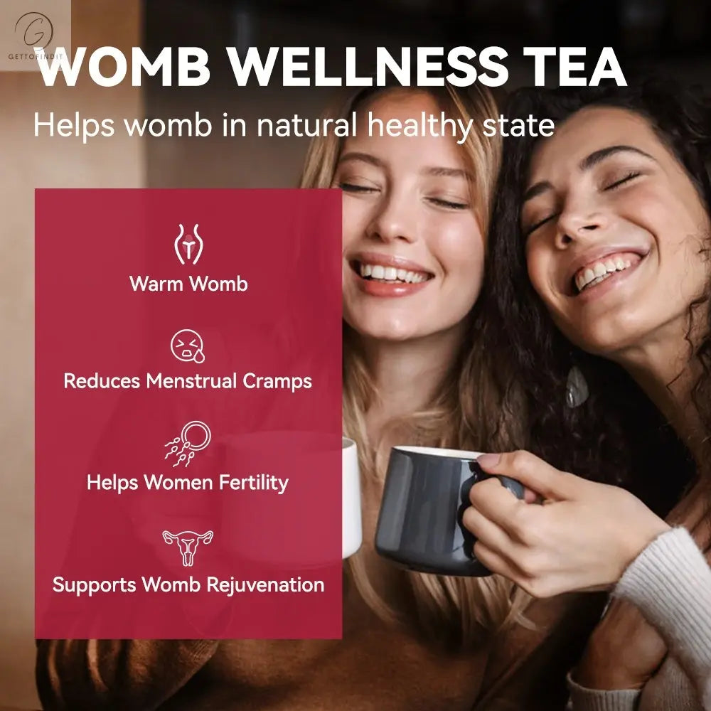 Chinaherbs Natural Womb Tea Female Period Menstrual Cramps Warmer Hormone Balance Glowing Beauty Care Packaged In Bag Classic Brands LLC