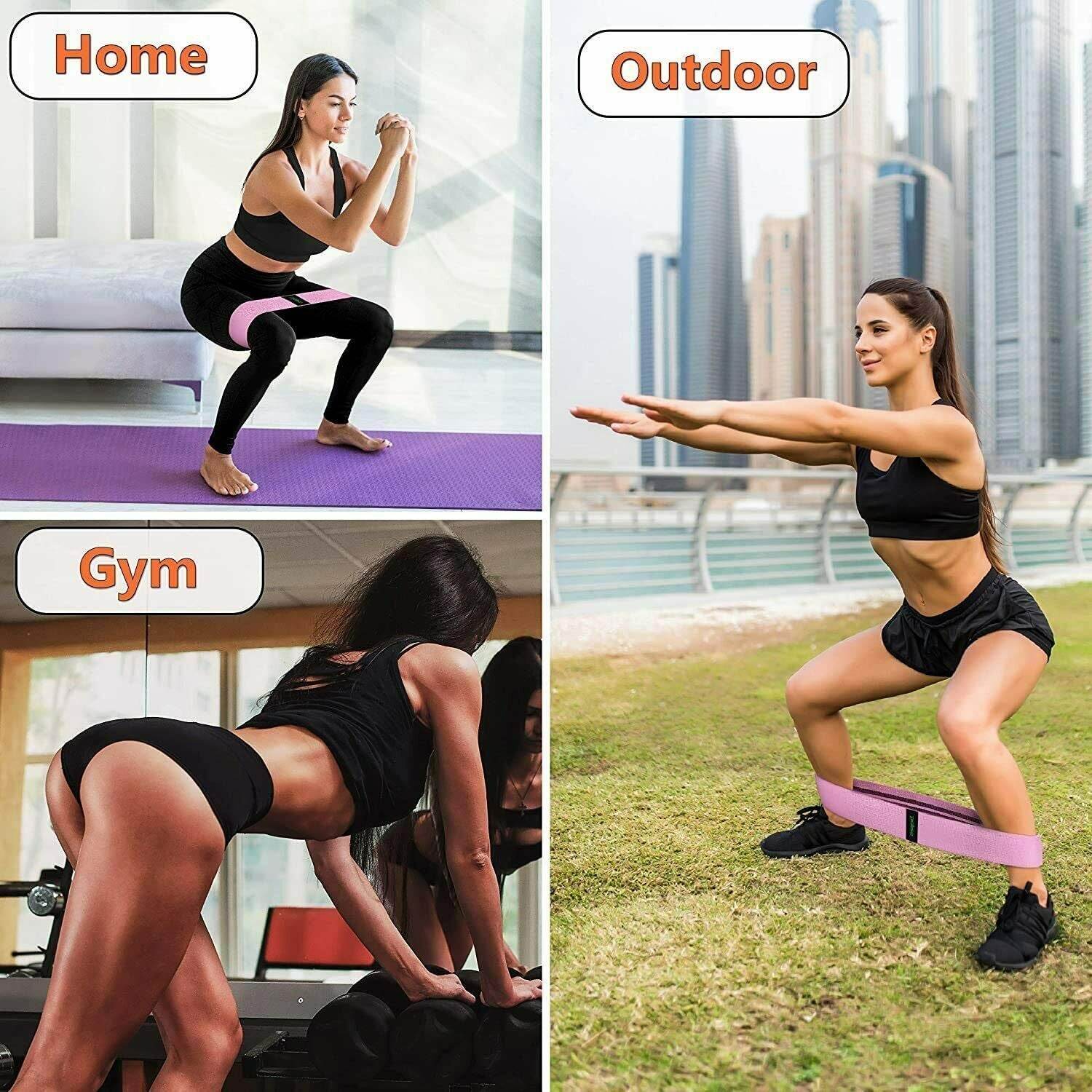 3-Piece Workout Resistance Bands - Get To Find It, LLC