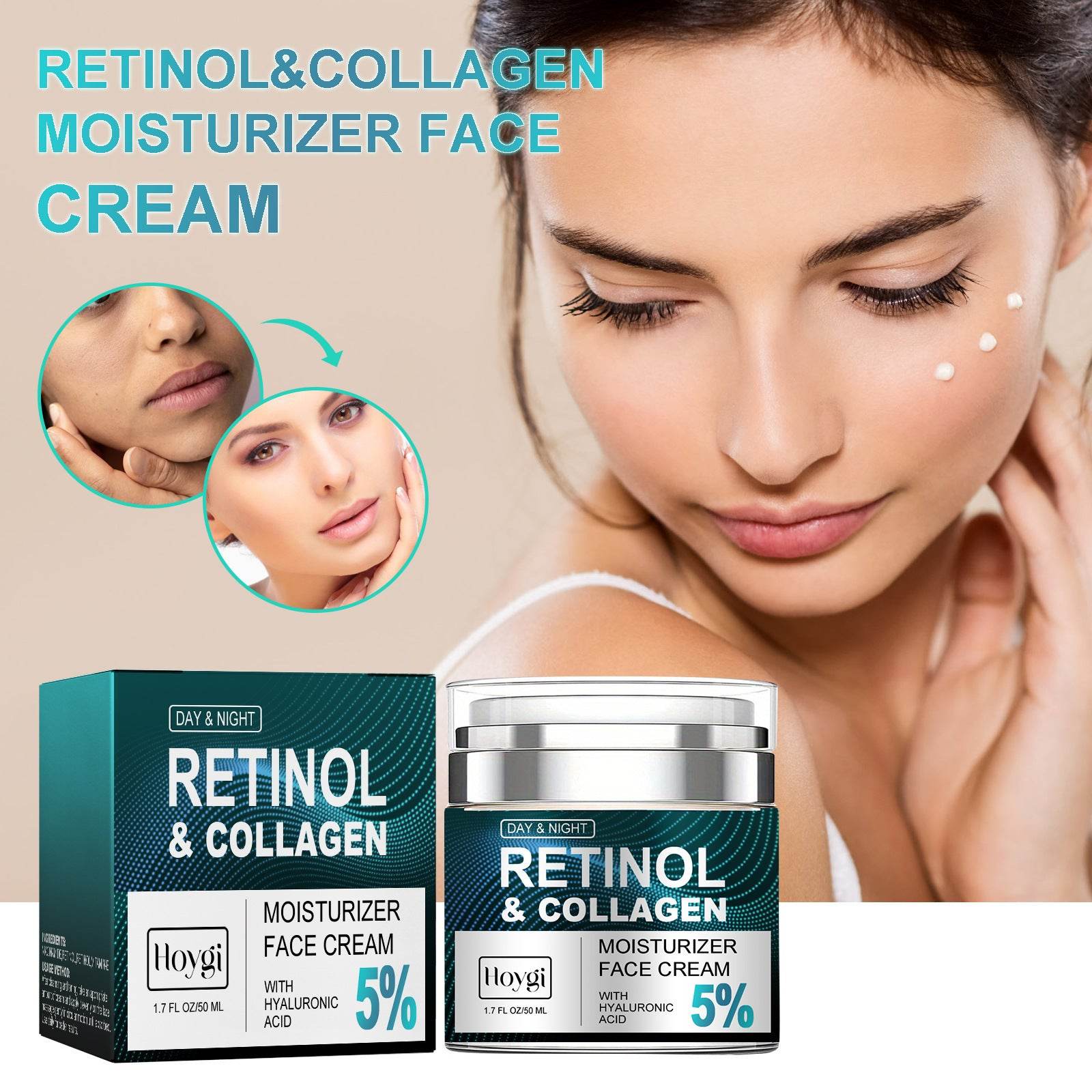 Retinol Brightening Nourishing Care Cream - Get To Find It, LLC