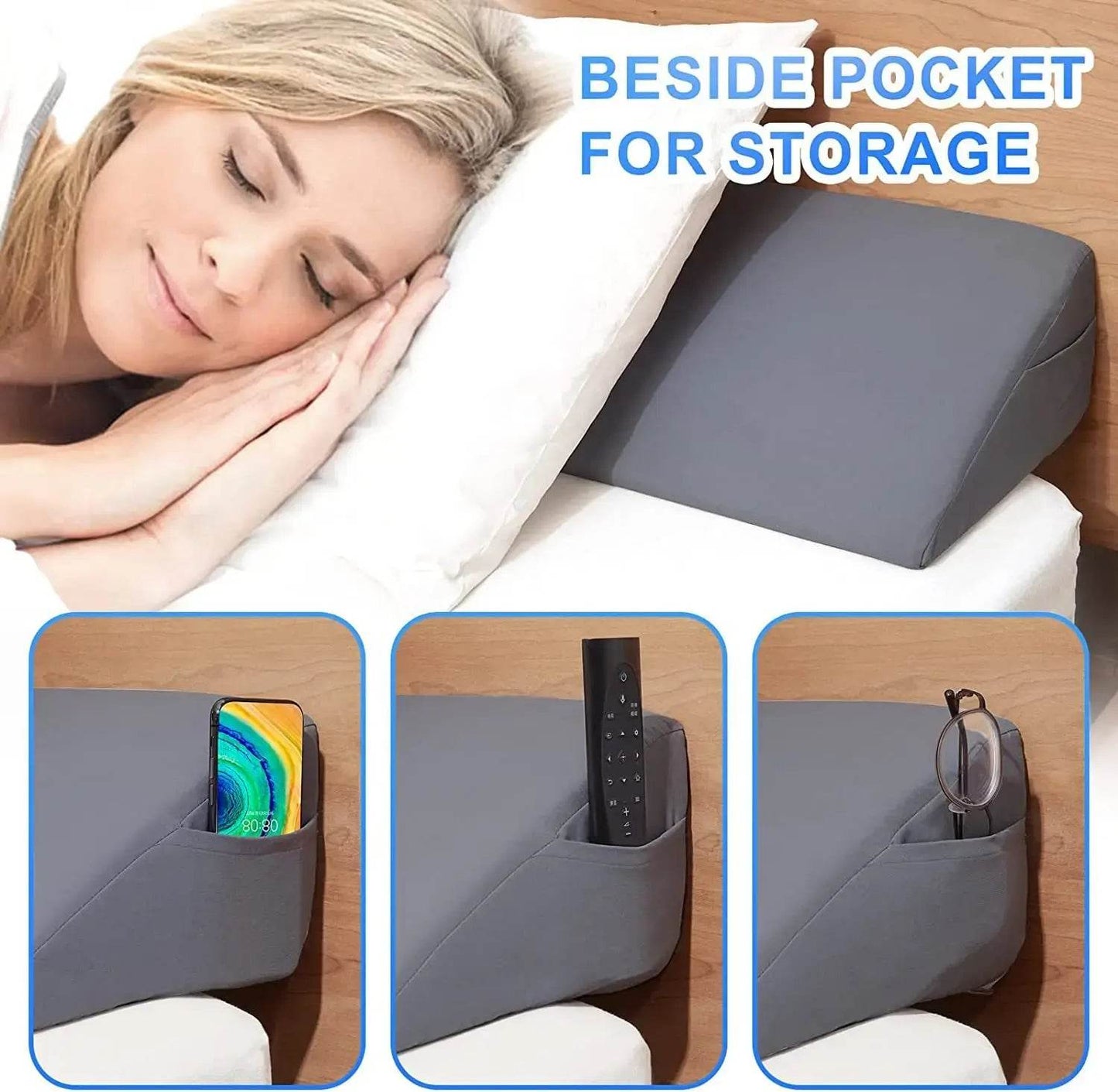Wedge Shaped Pillow - Get To Find It, LLC