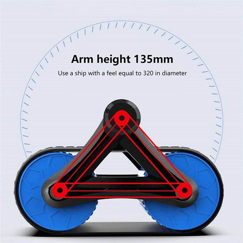 Double Wheel Abdominal Exerciser - Get To Find It, LLC