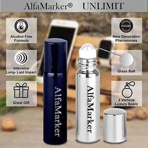 Infinite Charm Men’s Pheromone Cologne Set 2x5ml - Get To Find It, LLC