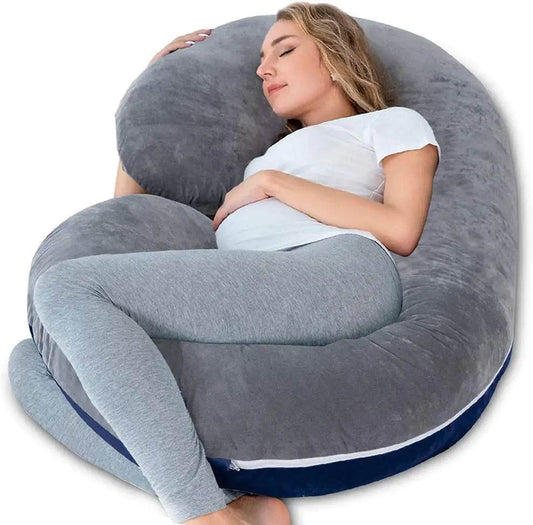 GTFI C-Shaped Body Pregnancy Pillow - Get To Find It, LLC