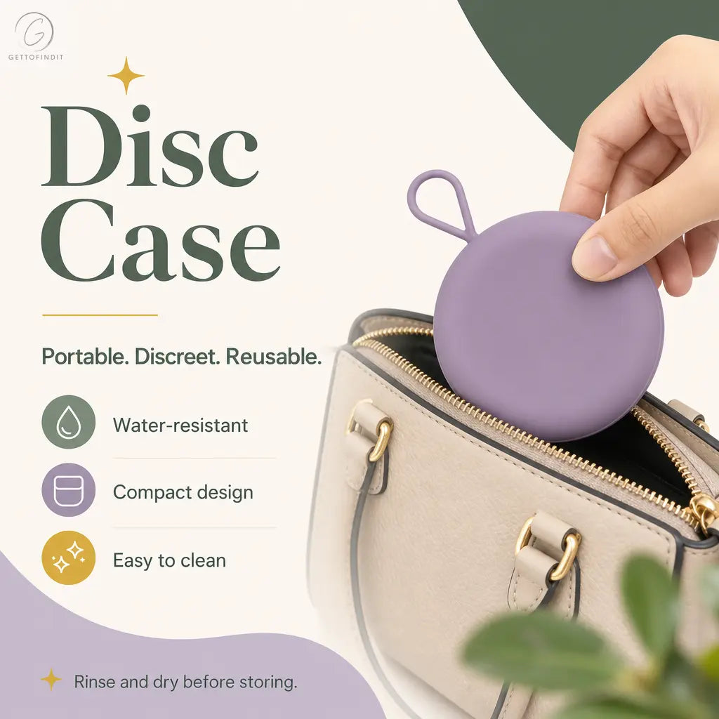 Feminy Menstrual Disc Kit (with Applicator + Travel Pouch)