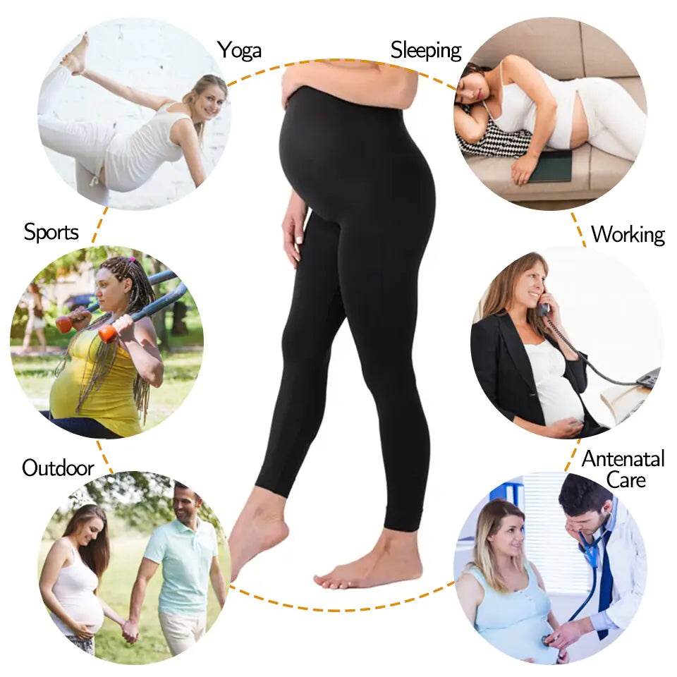 GTFI High Waist Maternity Leggings - Get To Find It, LLC
