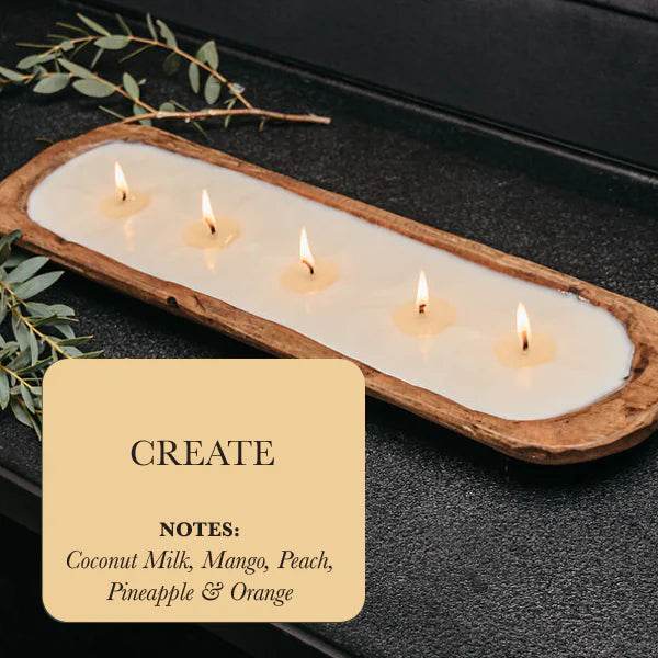 5-Wick Dough Bowl Soy Candles - Get To Find It, LLC
