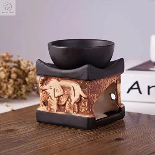 Ceramic Essential Oil Aroma Lamp - Get To Find It, LLC