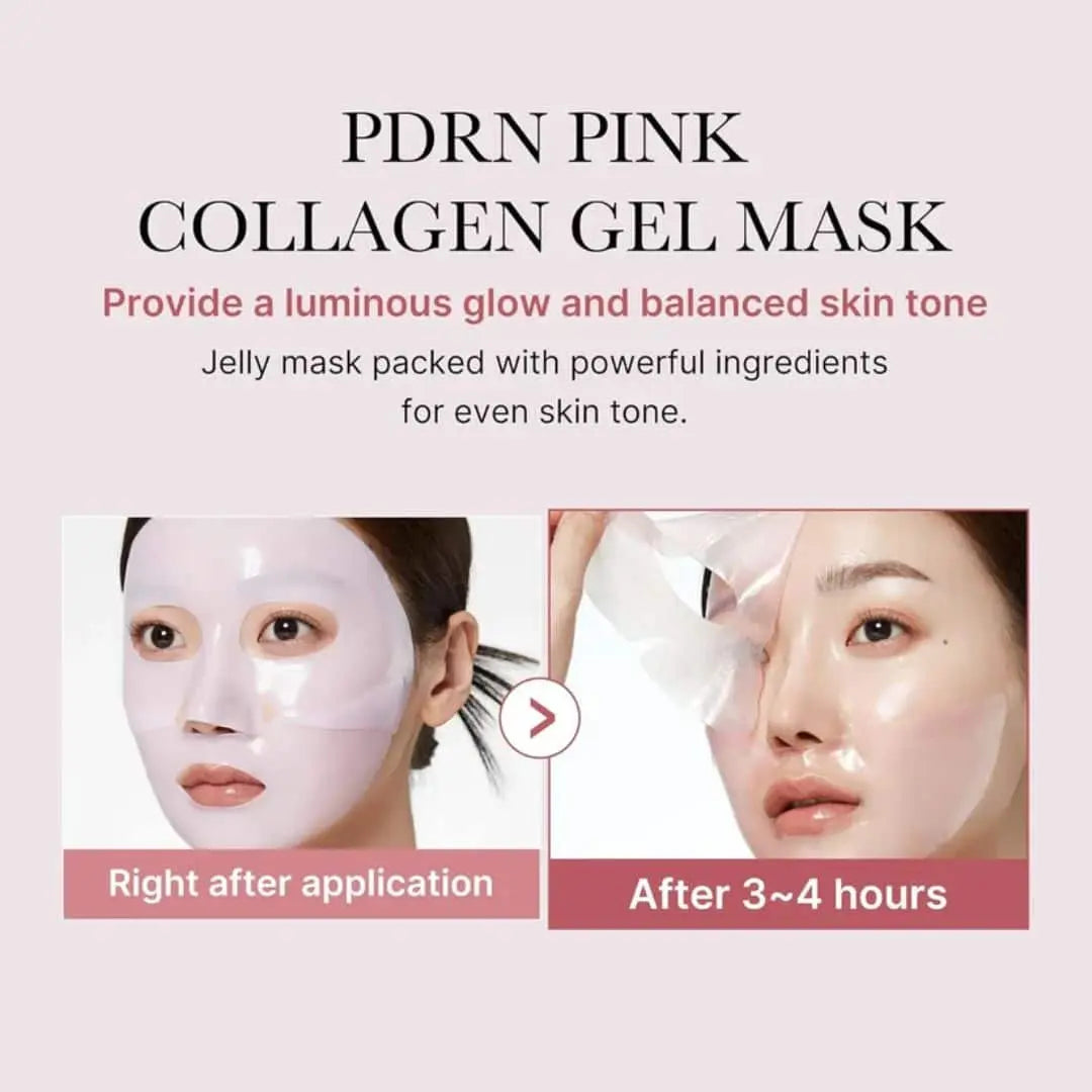 Medicube PDRN Pink Collagen Gel Mask 1 each Harlequin Chestnut