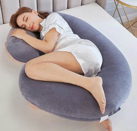GTFI C-Shaped Body Pregnancy Pillow - Get To Find It, LLC