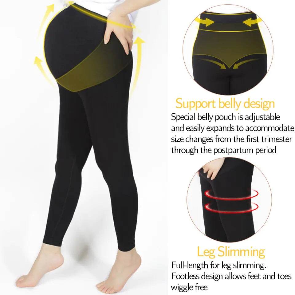 GTFI High Waist Maternity Leggings - Get To Find It, LLC