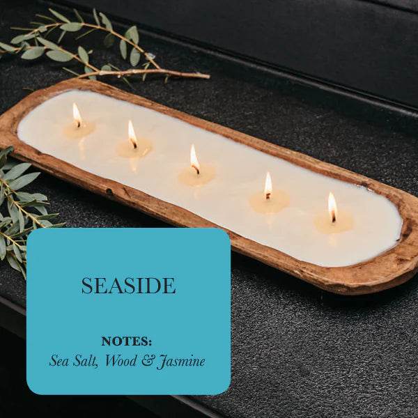 5-Wick Dough Bowl Soy Candles - Get To Find It, LLC