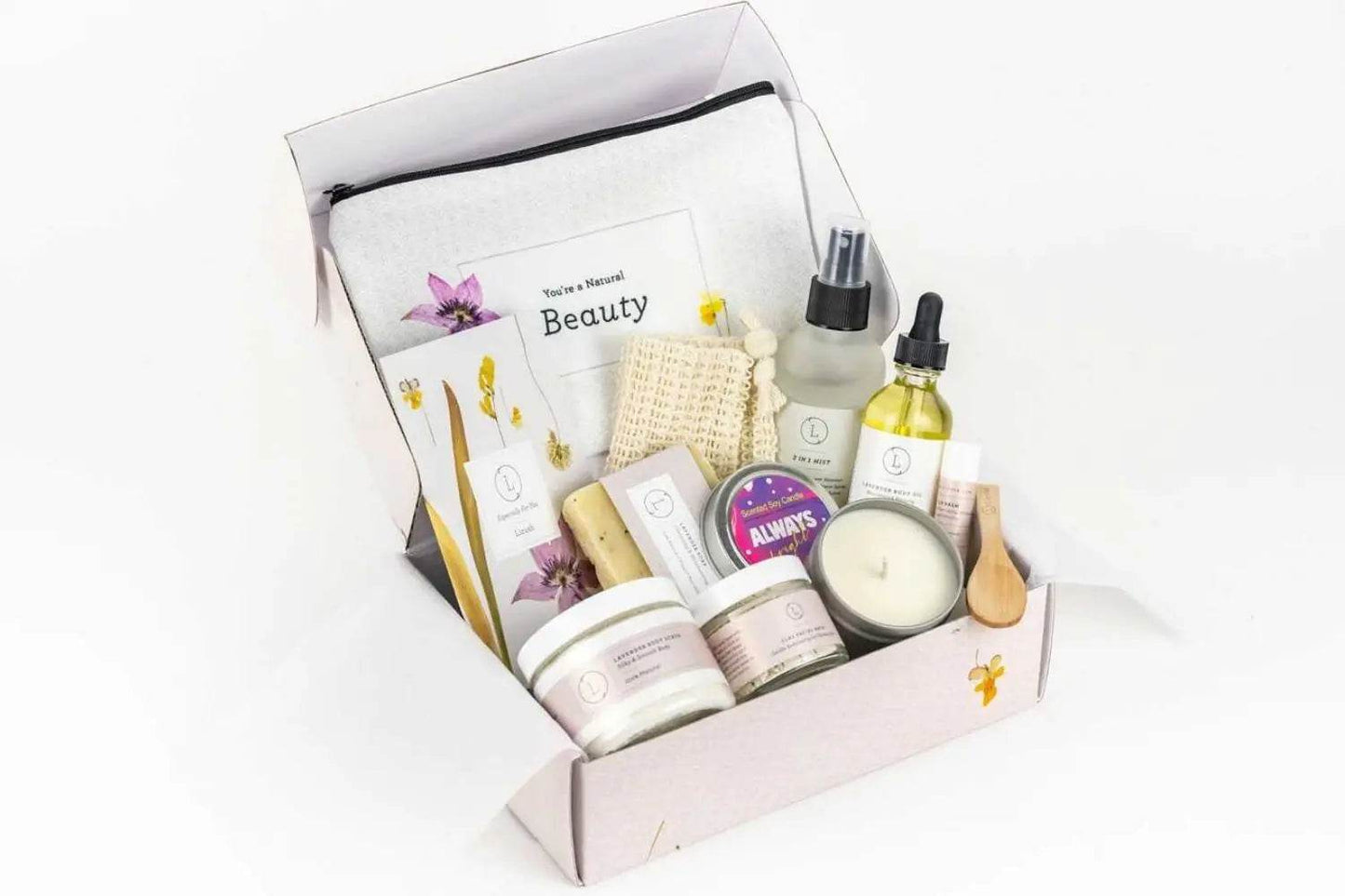 Natural Lavender Bath & Body Relaxing Package - Get To Find It, LLC
