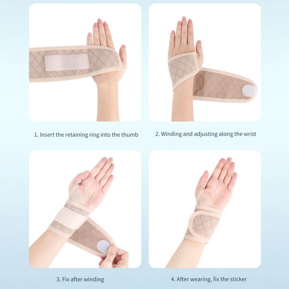 Adjustable Wrist Support Brace For Tendinitis, Carpal Syndrome, Sprains, Arthritis, Pain Relief - Get To Find It, LLC