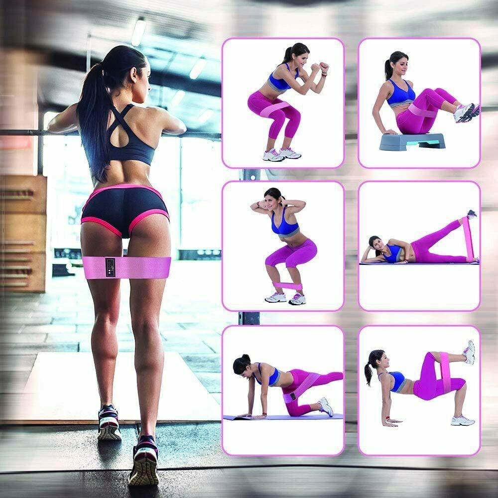 3-Piece Workout Resistance Bands - Get To Find It, LLC