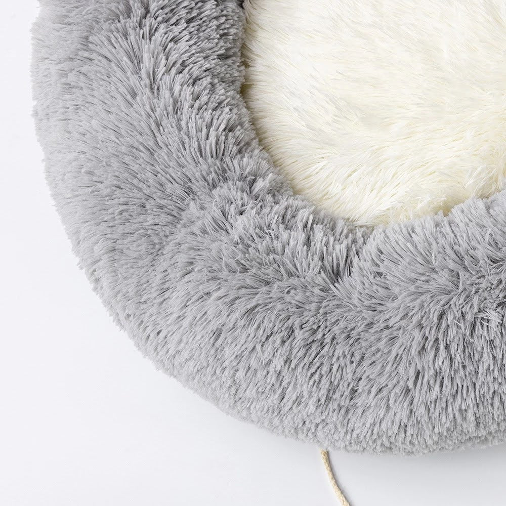COZY PLUSH PET BED FOR CAT OR SMALL DOG