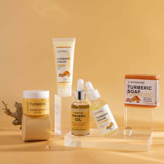 Turmeric Moisturizing Skincare 5-piece Set - Get To Find It, LLC