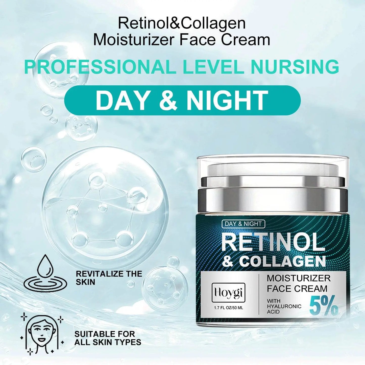 Retinol Brightening Nourishing Care Cream - Get To Find It, LLC