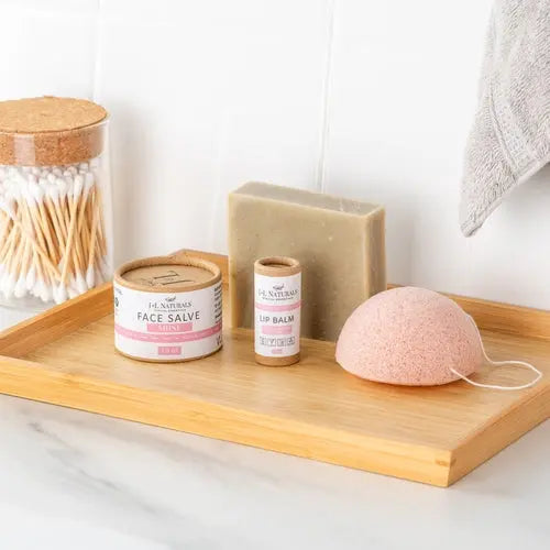 Essentials Skin Regimen Kit (4-Piece Set) Gold Lavender