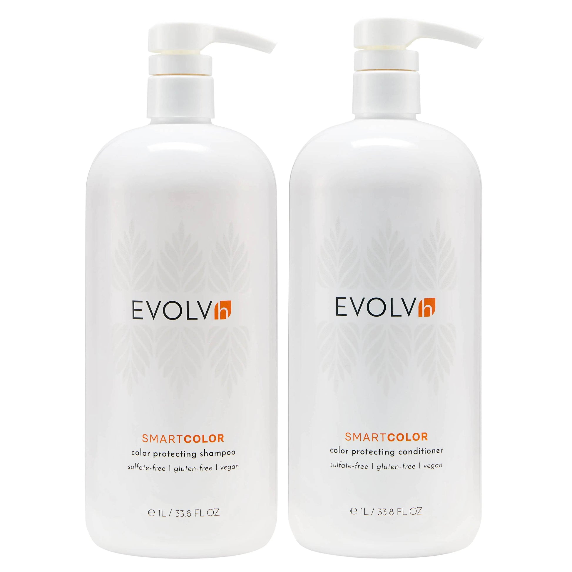 SmartColor Color Protecting Shampoo & Conditioner Liter Duo - By EVOLVh - Get To Find It, LLC