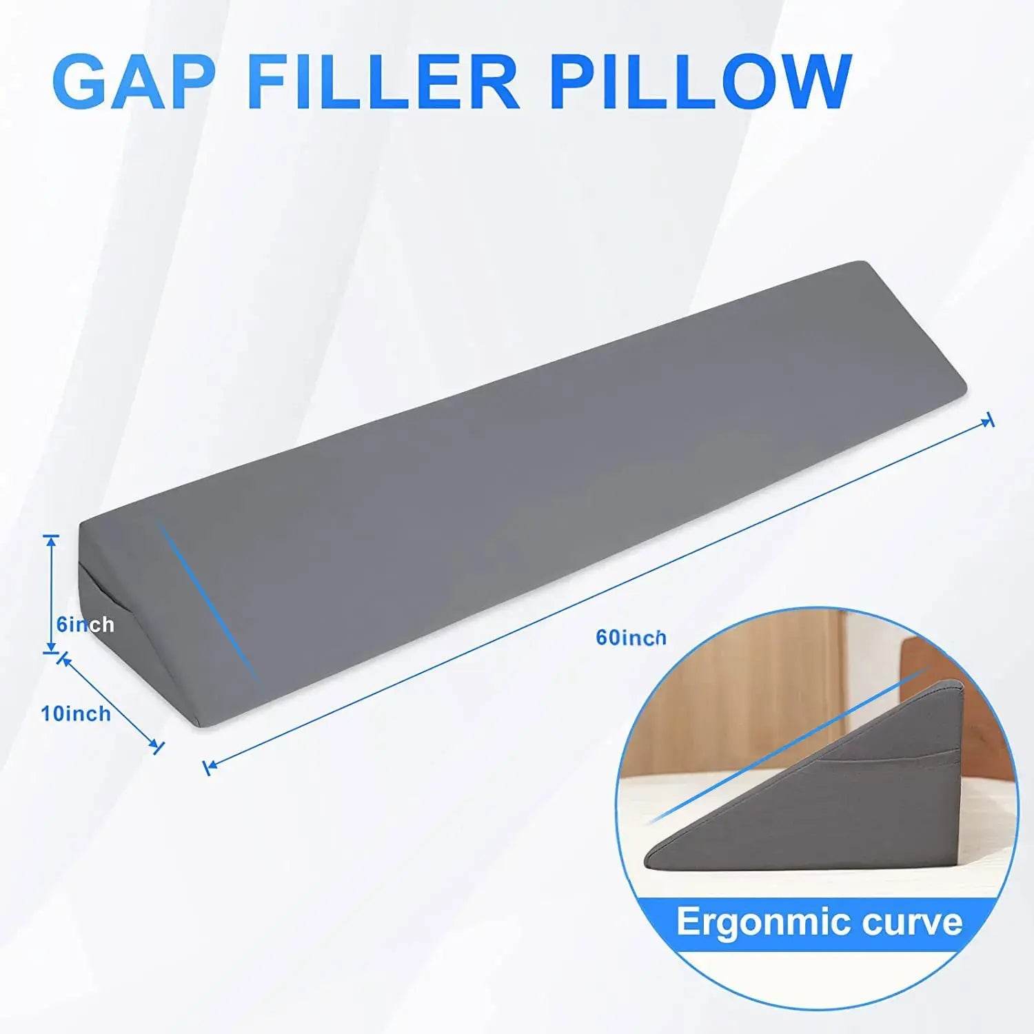 Wedge Shaped Pillow - Get To Find It, LLC