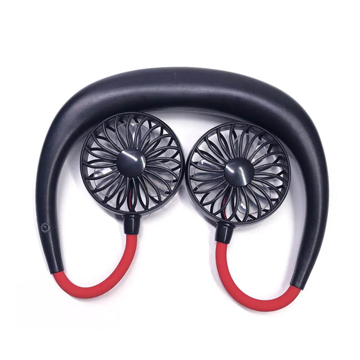 Beat The Heat Double Cool Cordless Breezy Mini Collar Fan - Get To Find It, LLC