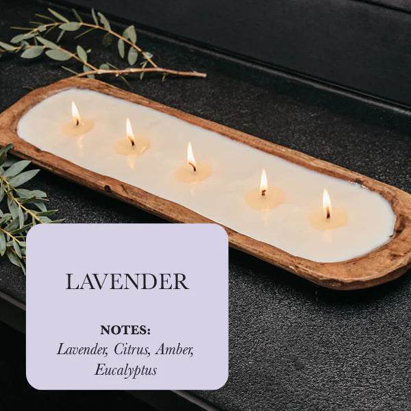 5-Wick Dough Bowl Soy Candles - Get To Find It, LLC