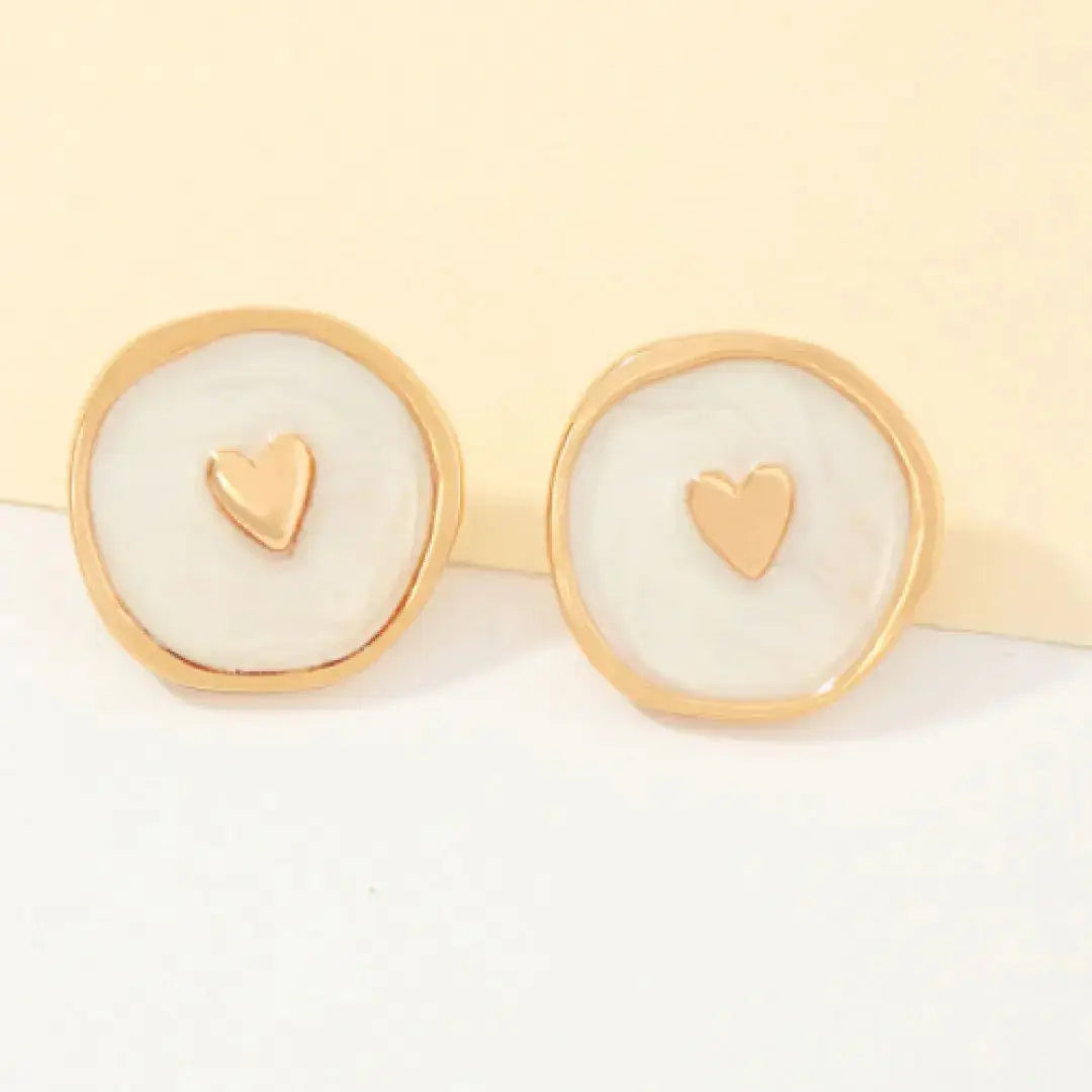 Astral Earrings White Get To Find It, LLC