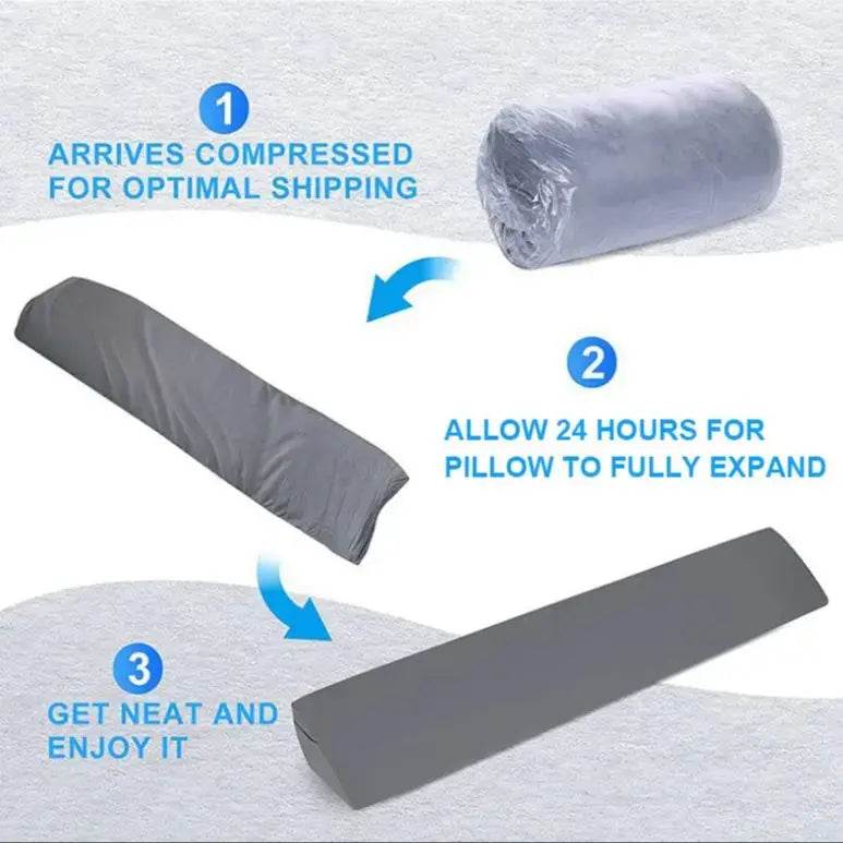 Wedge Shaped Pillow - Get To Find It, LLC
