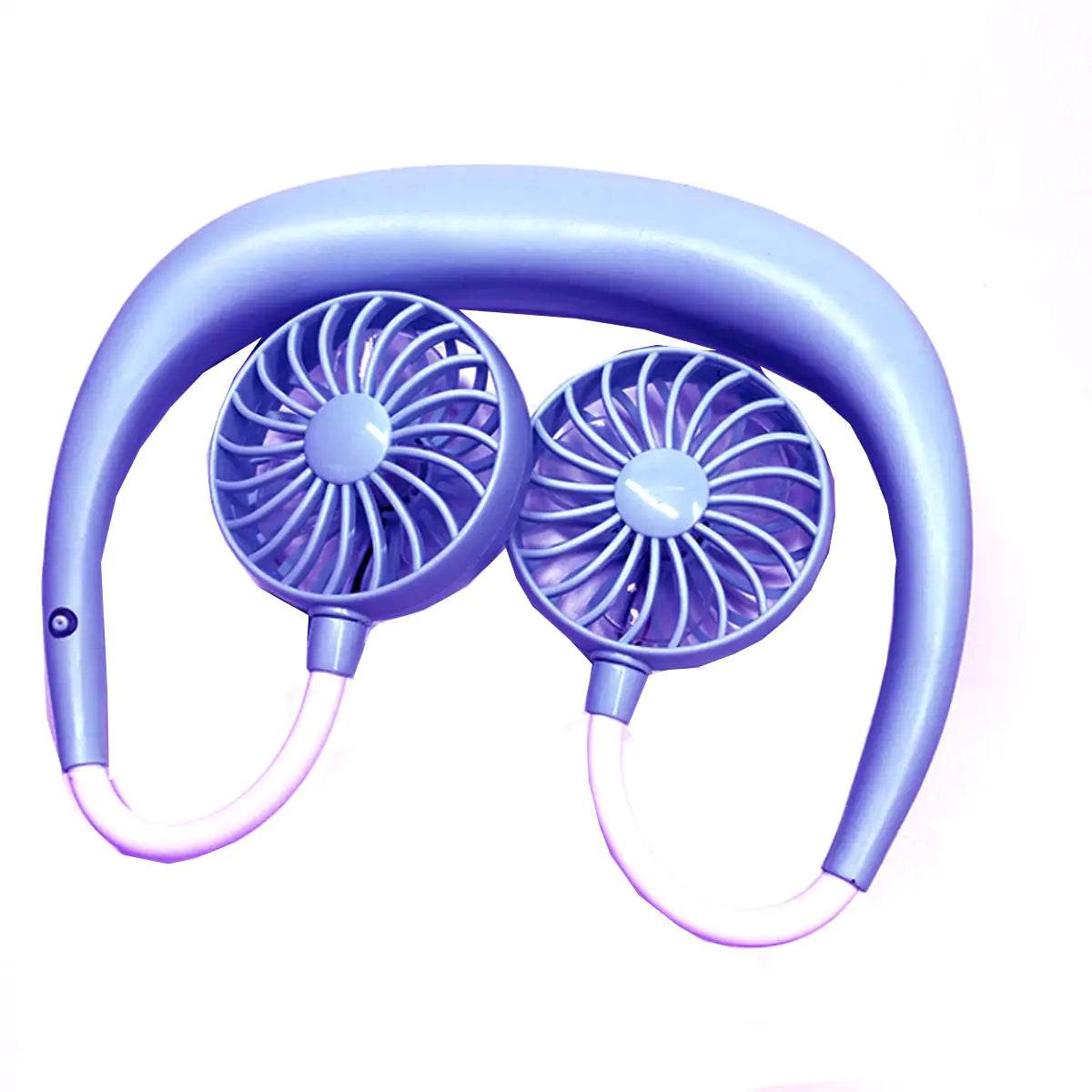 Beat The Heat Double Cool Cordless Breezy Mini Collar Fan - Get To Find It, LLC