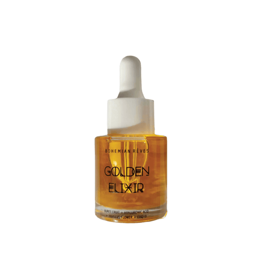 Golden Elixir Anti-Aging Adaptogen Facial Oil Vegan - by Bohemian Reves - Get To Find It, LLC