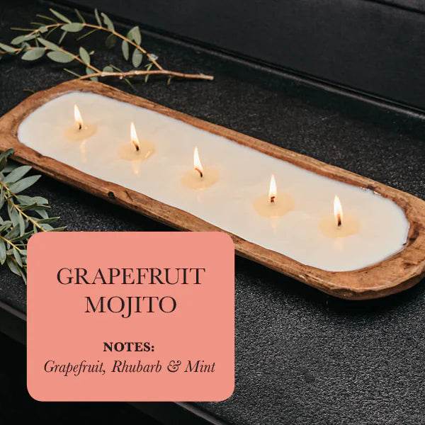 5-Wick Dough Bowl Soy Candles - Get To Find It, LLC