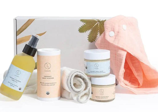 Organic Newborn Welcome Kit - Natural Baby Care Set - Get To Find It, LLC