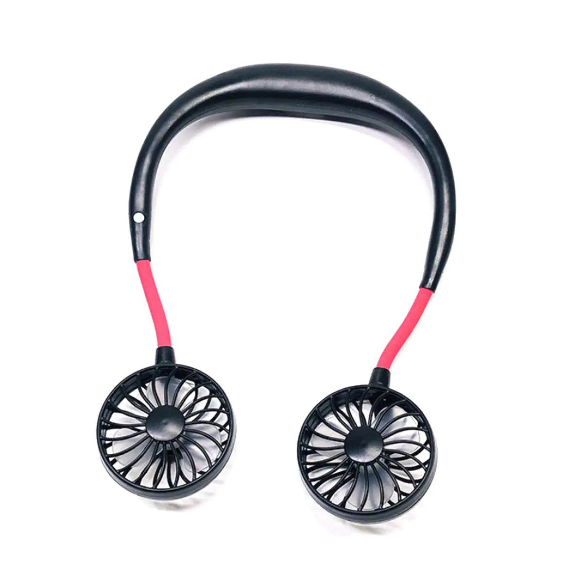 Beat The Heat Double Cool Cordless Breezy Mini Collar Fan - Get To Find It, LLC