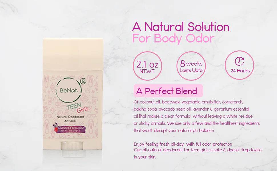 All-Natural Deodorant for Kids & Teens - Get To Find It, LLC