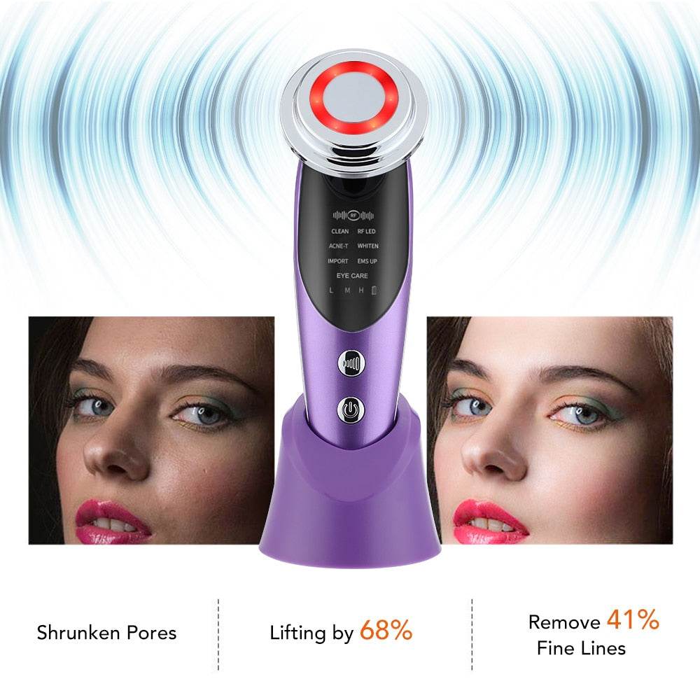GTFI 7 in 1 Face Lift Facial Massager - Get To Find It, LLC