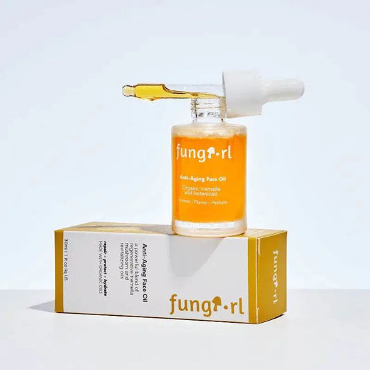 🌿 Unlock Radiant Skin with Tremella & Reishi Mushroom Face Oil Serum - Get To Find It, LLC