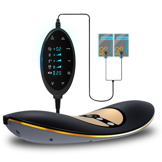 Smart Electric Wire Intelligent Massage Pillow Portable, Relaxing, Manual Heated High Quality Full Body & Waist Massager