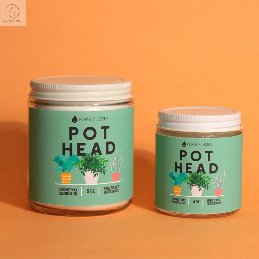 Pot Head DC-Funny Candle Co