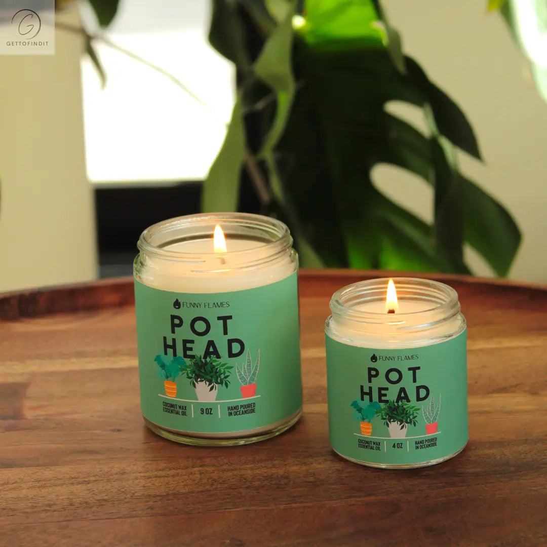 Pot Head DC-Funny Candle Co