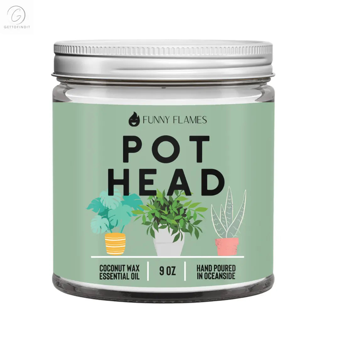 Pot Head DC-Funny Candle Co