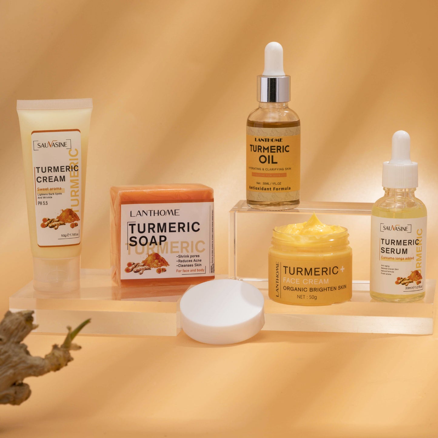 Turmeric Moisturizing Skincare 5-piece Set