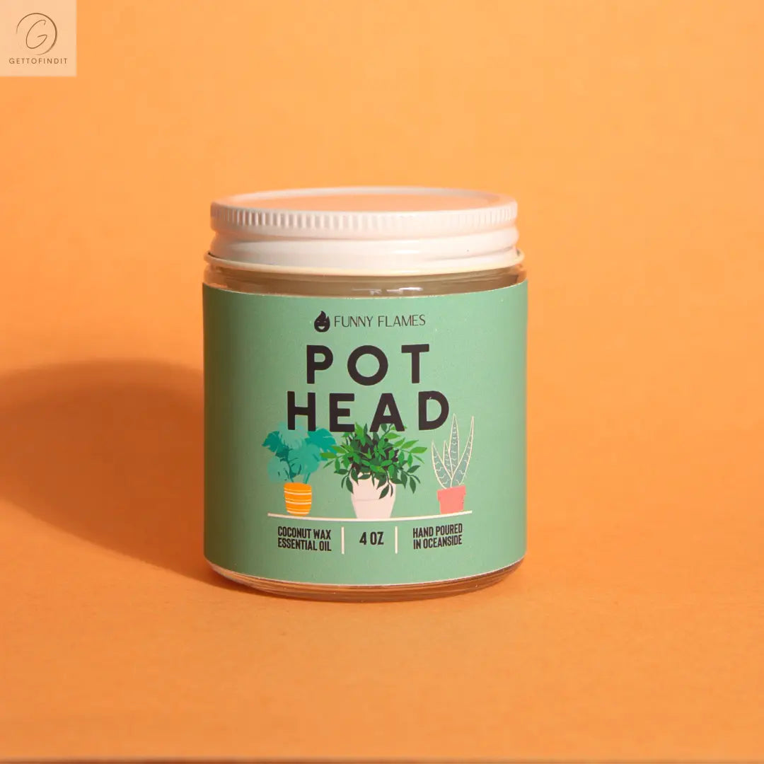 Pot Head DC-Funny Candle Co